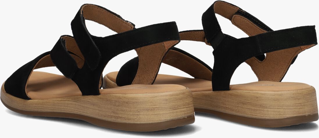 GABOR zwarte gabor sandalen 063