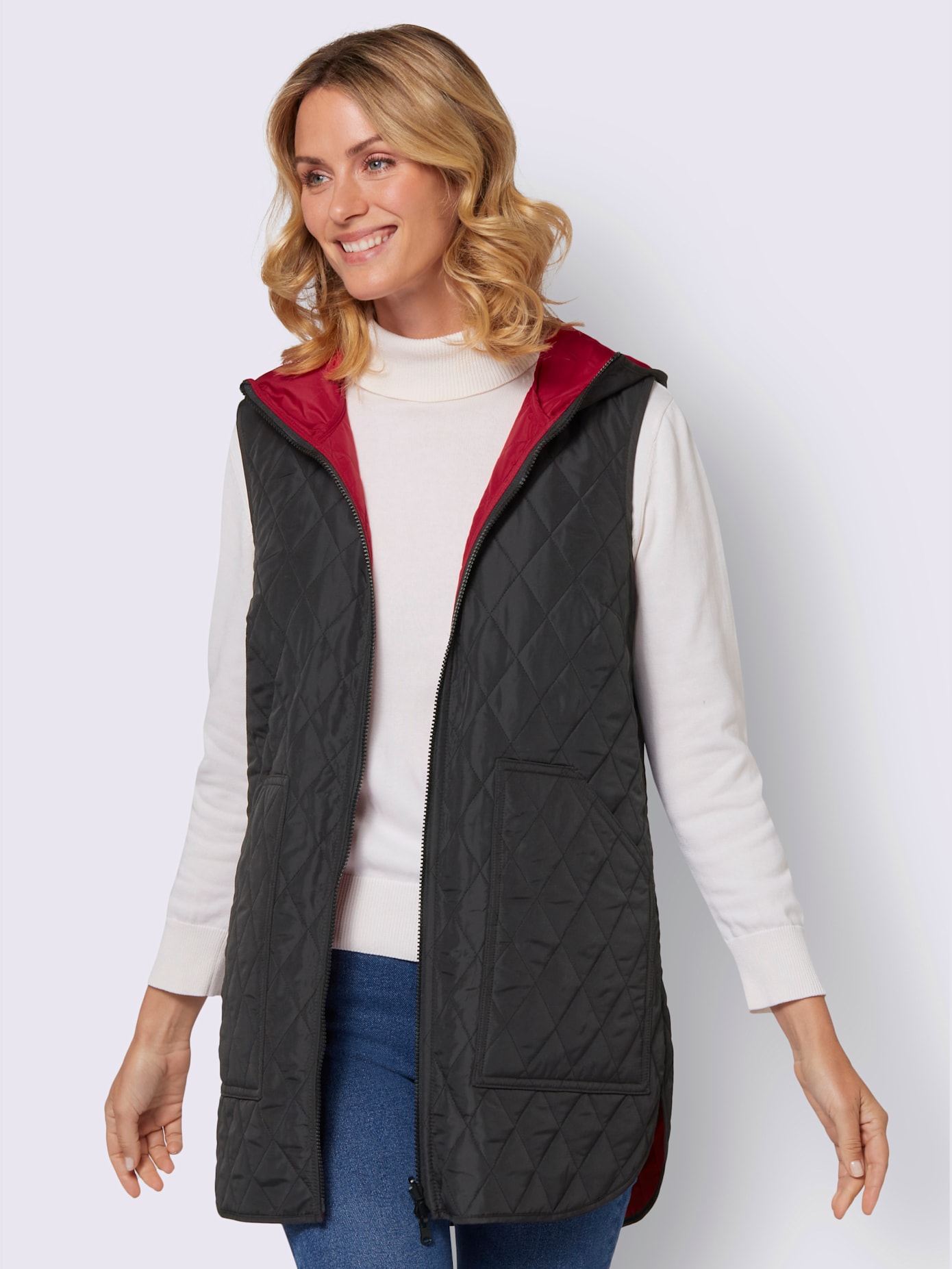 Gilet matelassé réversible réversible