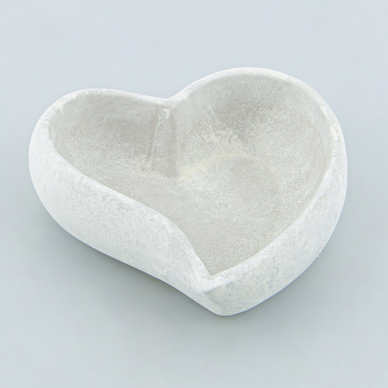 Pot forme coeur 'Campagne'