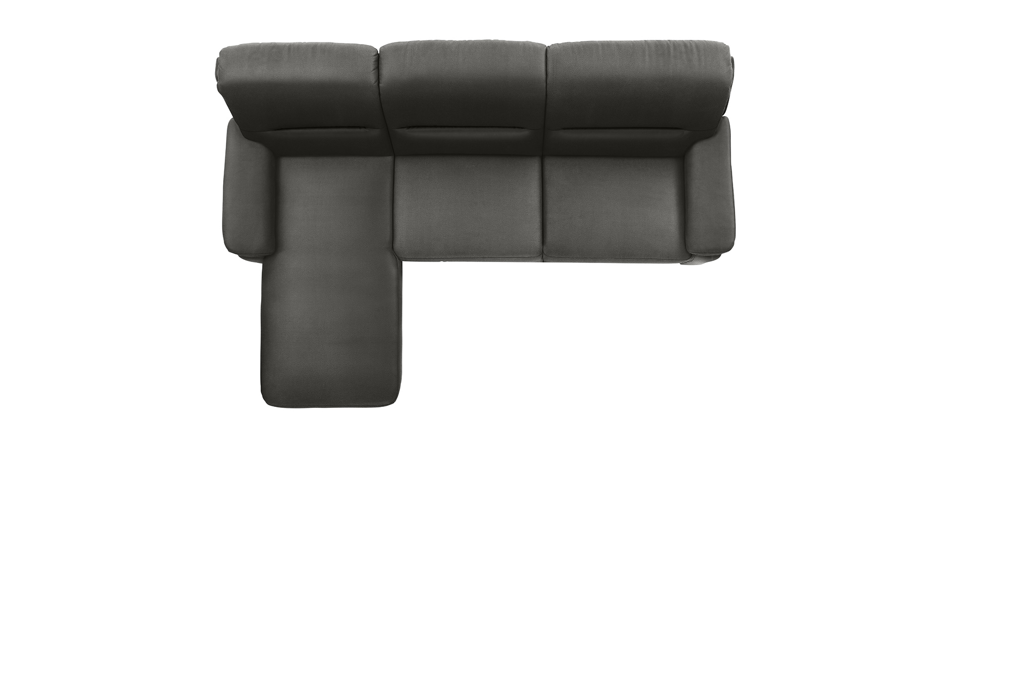 polsterpower Ecksofa - Holiday steel - Basismodell - Recamiere links