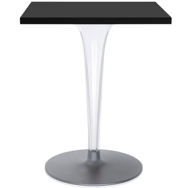 Kartell TopTop voor Dr YES tafel vierkant 70x70 zwart