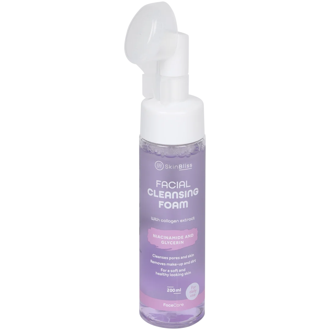 Mousse nettoyante visage avec brosse Skin Bliss