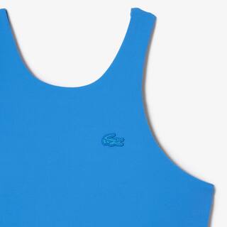 Brassière femme Lacoste quick-dry en polyamide recyclé stretch Brassières & Leggings - Bleu - Lacoste - Femme
