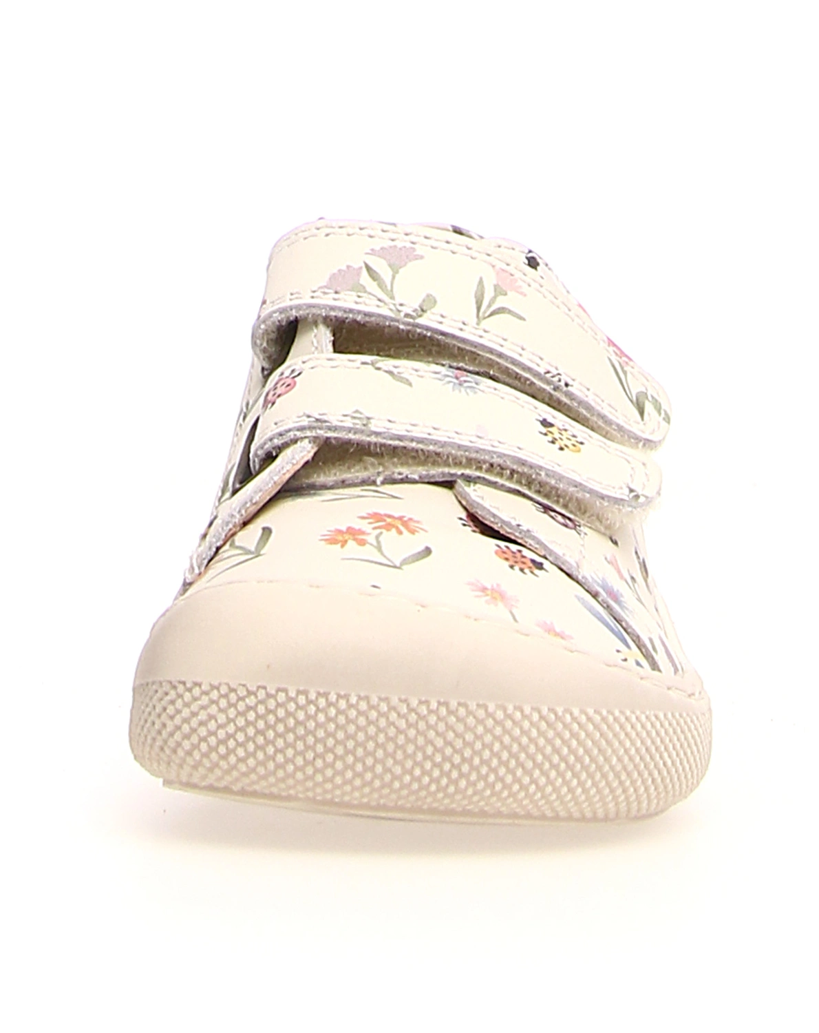Klett-Halbschuhe BIRA in creme