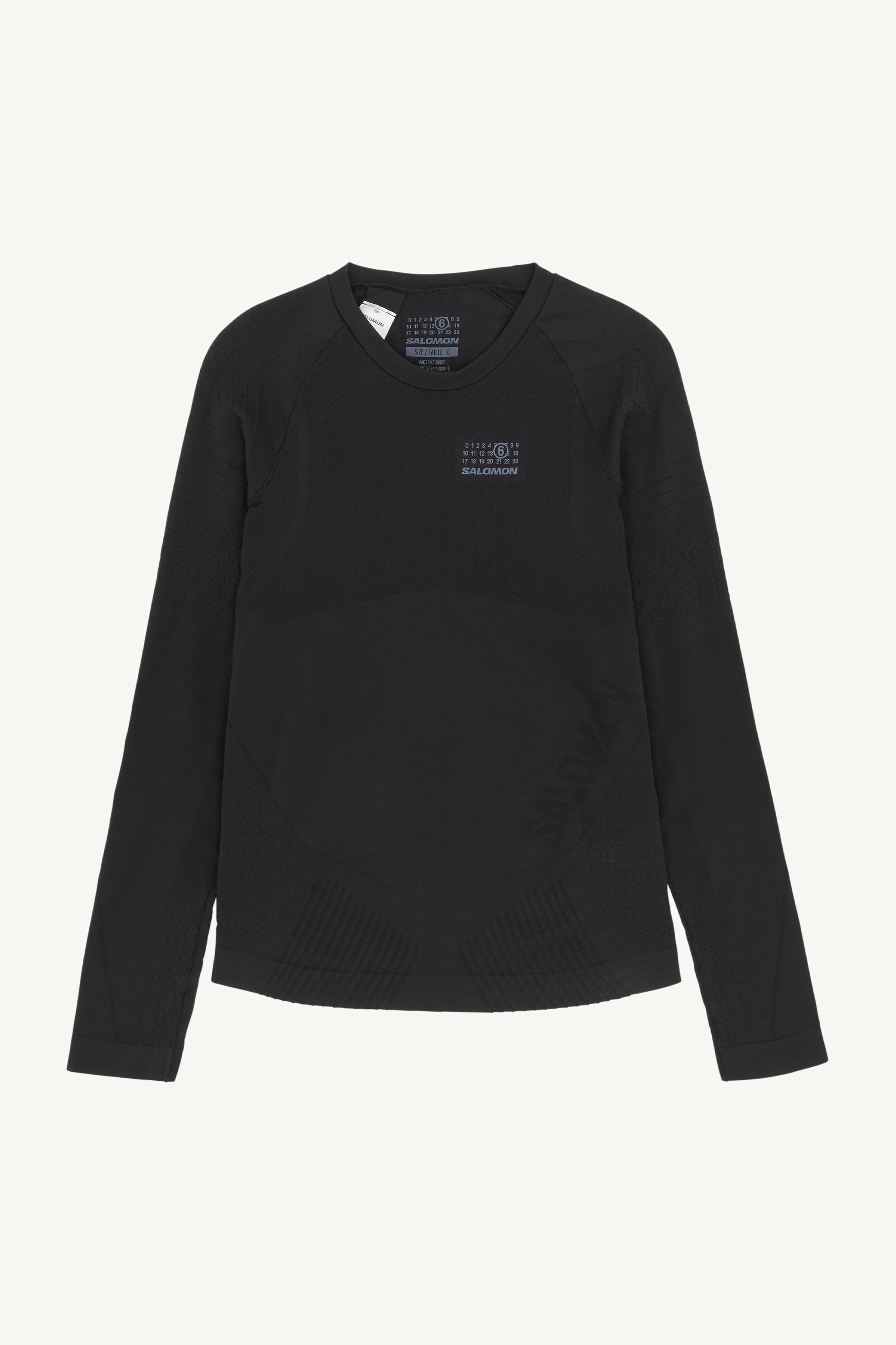 Black Jersey Top MM6 x Salomon | MM6