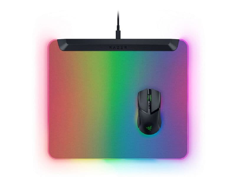Razer Gaming-Mausmatte Firefly V2 Pro Schwarz Komplett beleuchtetes RGB-Gaming-Mauspad