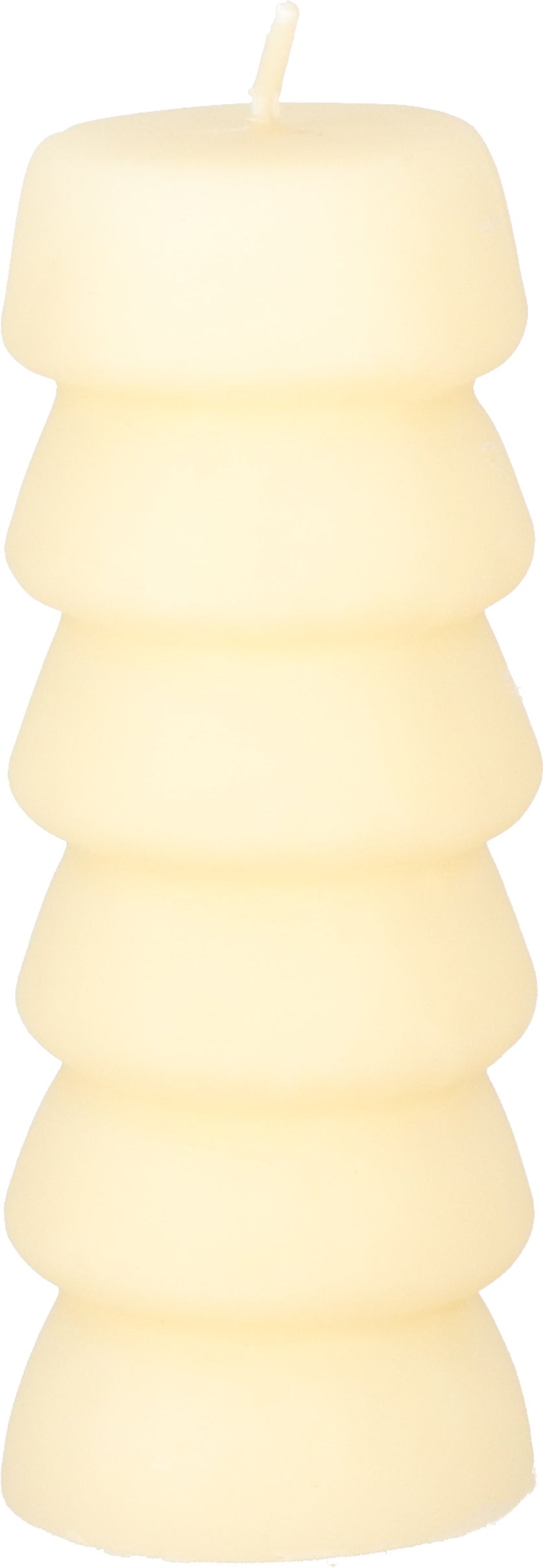 Stompkaars Artistic crème 35 uur D 6 H 17 cm