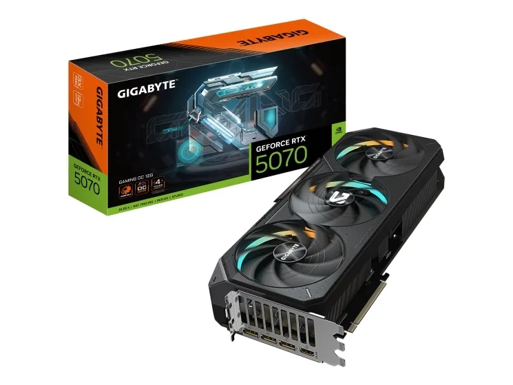 Gigabyte GeForce RTX 5070 Ti GAMING OC 16G - Grafikkort - GeForce RTX 5070 Ti - 16 GB GDDR7 - PCI Express 5.0 - 3 x DisplayPort, HDMI