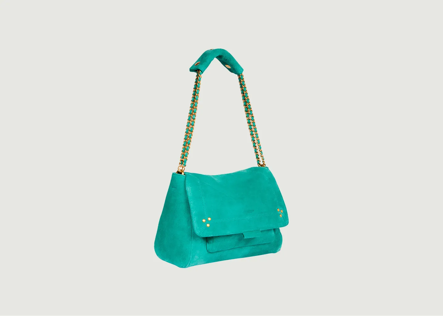 Sac besace en croûte velours Lulu M Jérôme Dreyfuss