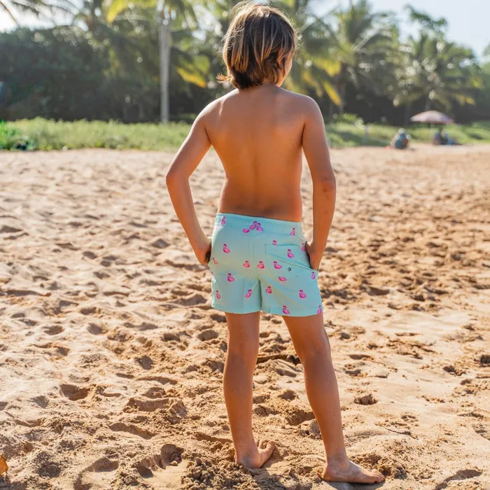 Son Of A Beach Flamingo Zwemshort Jongens