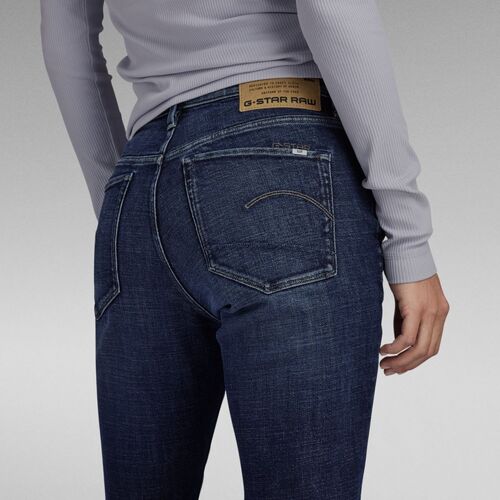 G-Star Raw - D21290 C051 - 3301 FLARE-G122 WARN IN HIMALAYA BLUE Negro