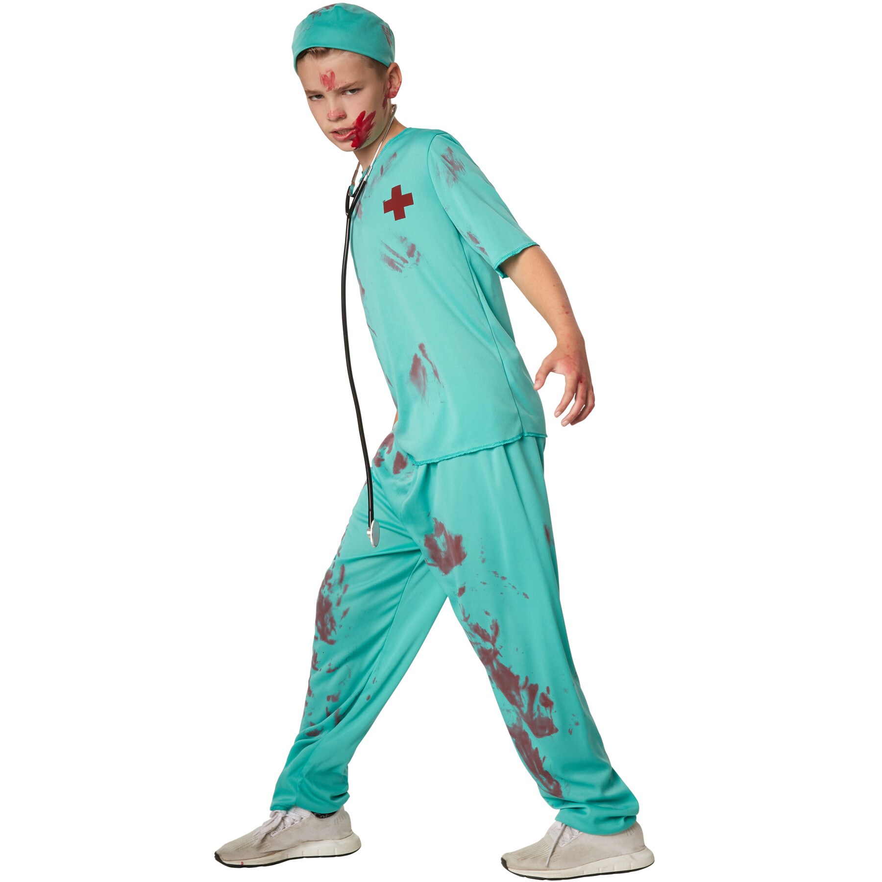tectake® Jungenkostüm Gruseliger Arzt