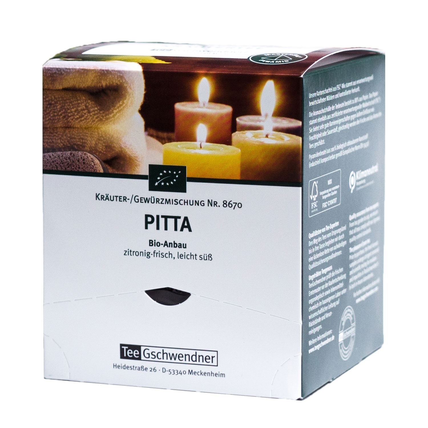 Ayurveda Pitta  Bio (MasterBag® Pyramid)