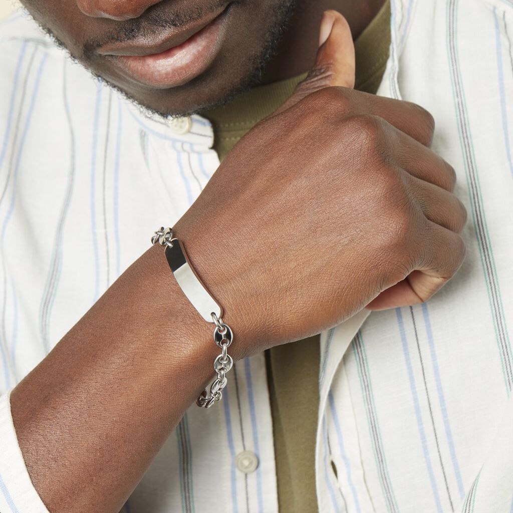 Bracelet Acier Blanc Joanano