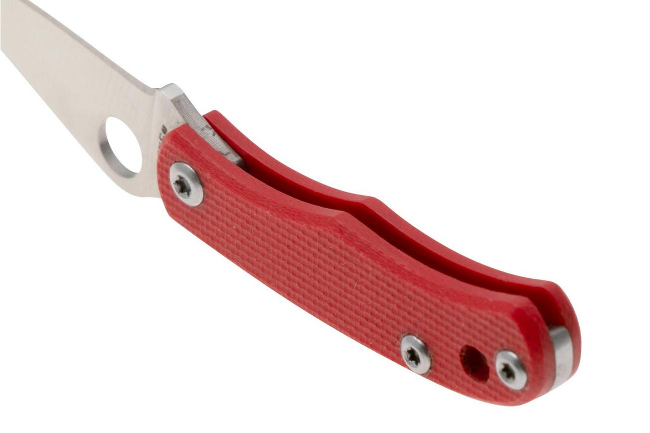 Spyderco Bug Red G10 C133GRDP sleutelhangerzakmes