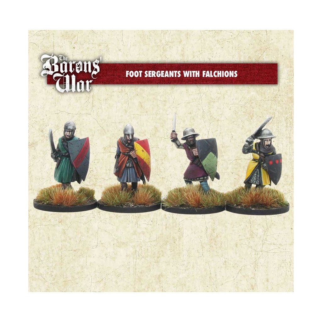 The Baron's War - Foot Sergeants with Falchions