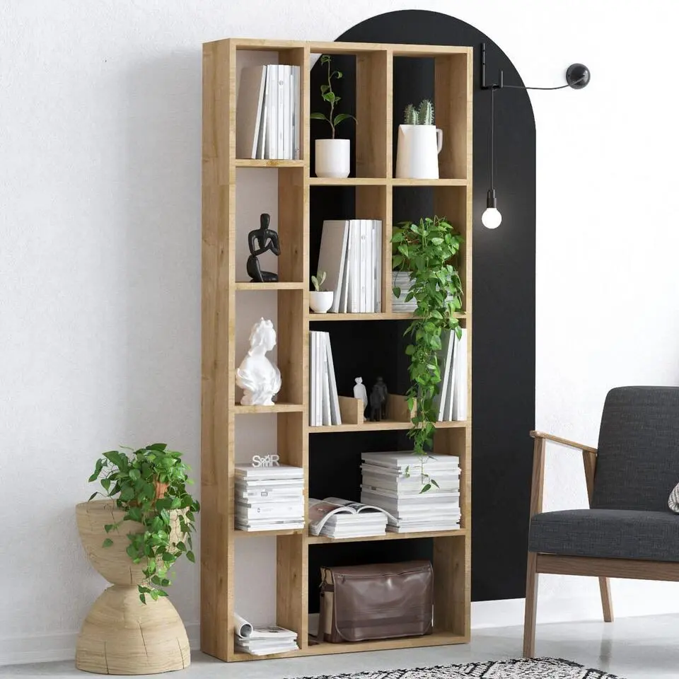 CALICOSY - Boekenkast DEMIOS - 170x75x18 cm