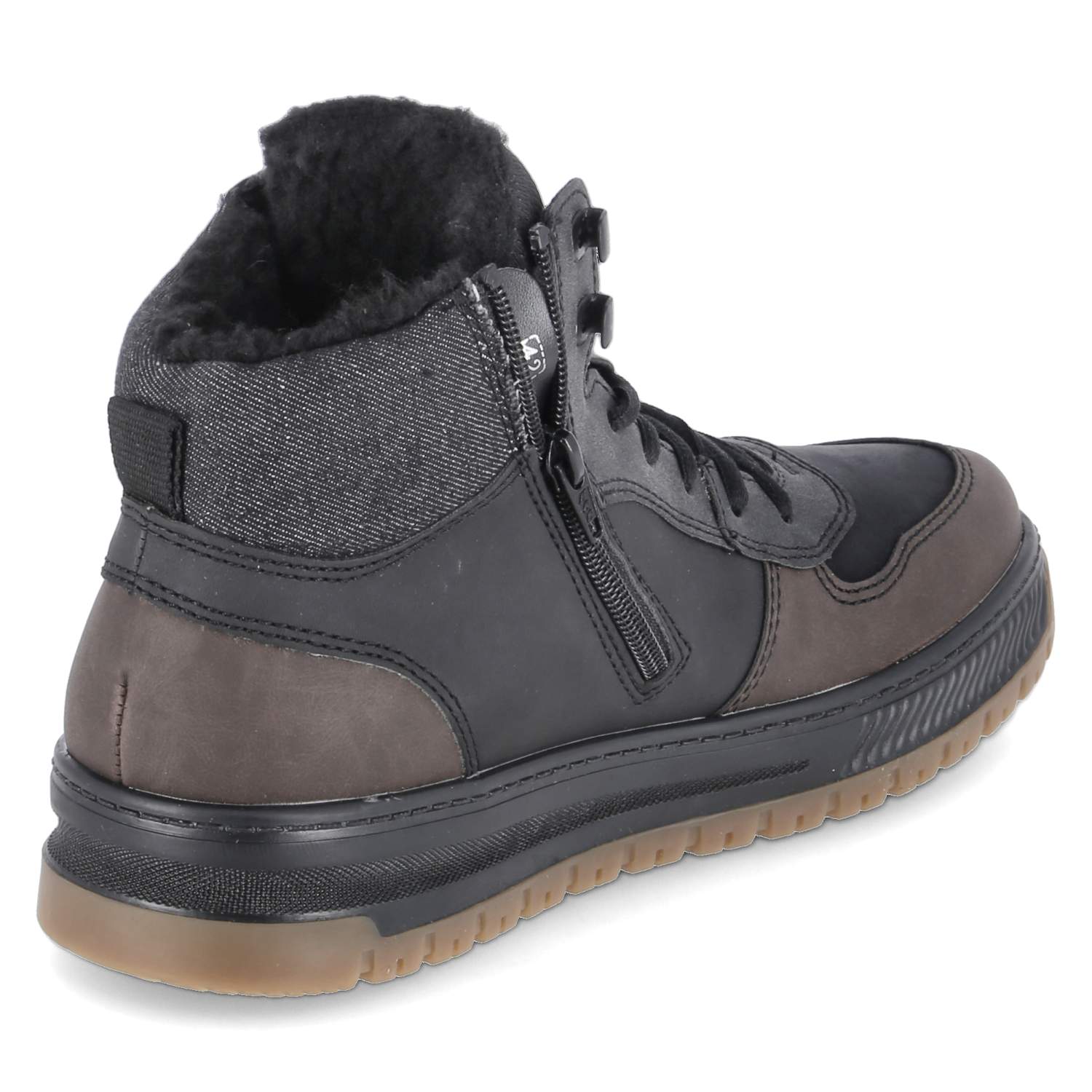 Rieker Winterboots - moro/black/schwarz/schwarz/sch