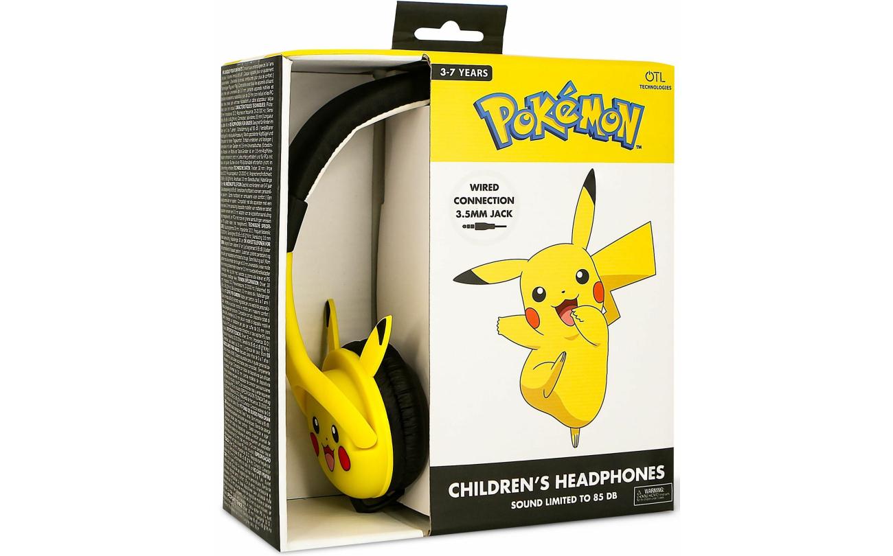 Pokémon Pikachu Junior Hoofdtelefoon met oortjes