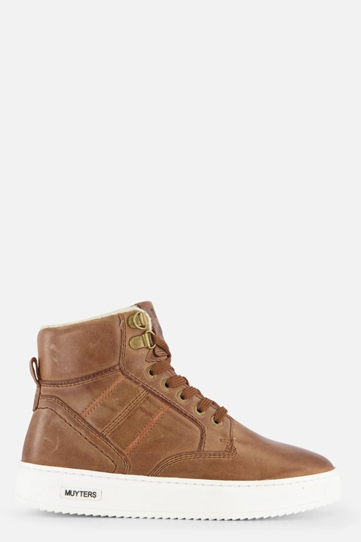 Muyters Veterboots cognac Leer