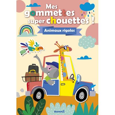Mes gommettes super chouettes ! animaux rigolos