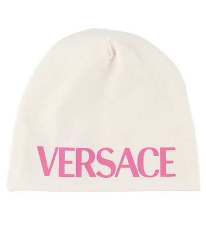 Versace Geschenkbox - Mütze/Body k/ä - Weiß/Pink m. Logo