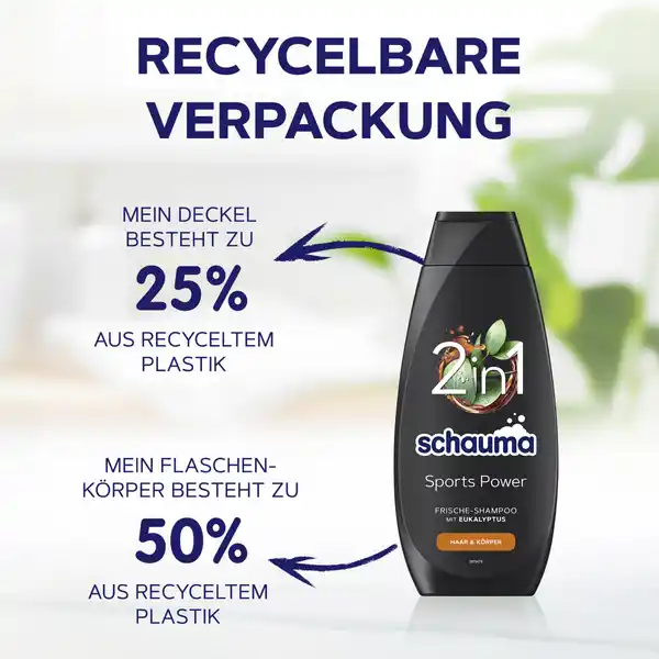 2in1 Sports Power Shampoo