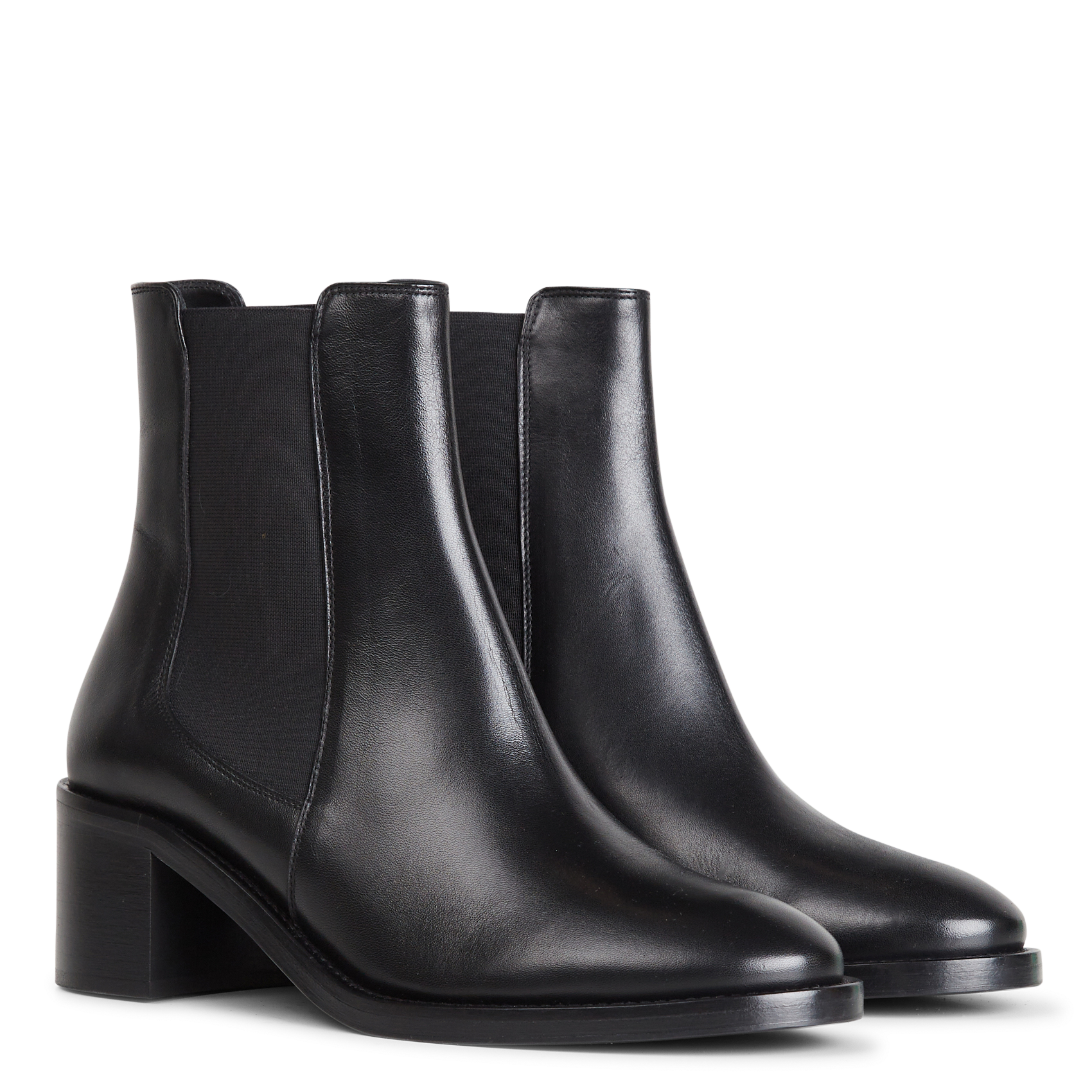 N°289 - Bottines en cuir | Noir