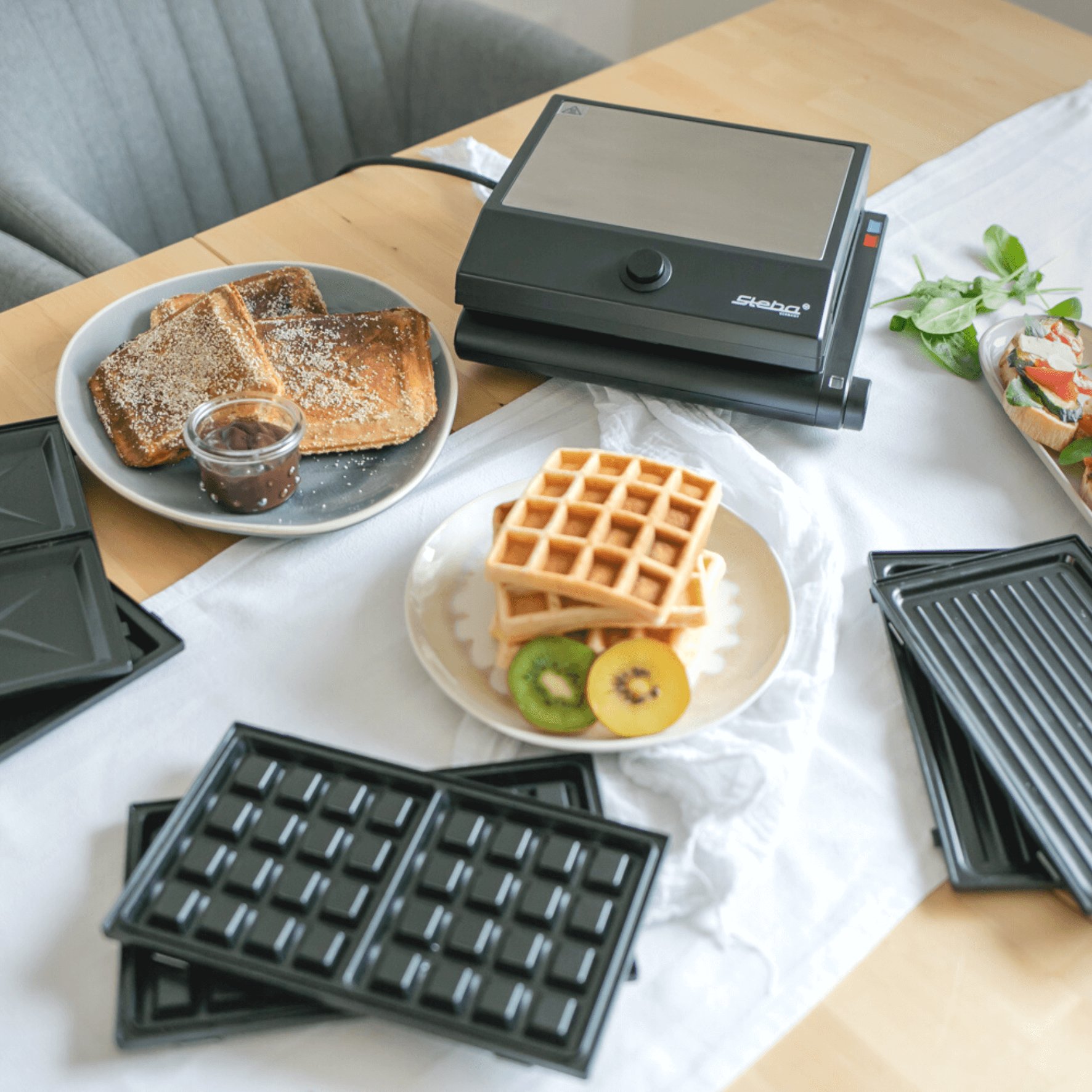 Steba SG 55 Premium Multi-Snack Maker 3 in 1