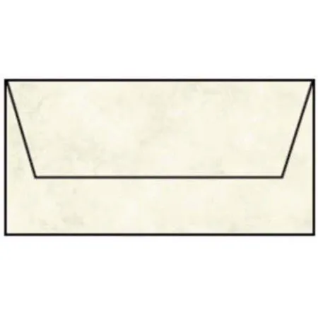 Rössler Papier Coloretti Briefumschläge - DL, 5 Stück, sandgelb; Packungsinhalt: 5 Stück