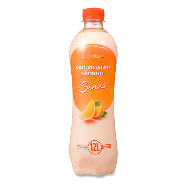Blokker Sodawater siroop Sinas - 500ml