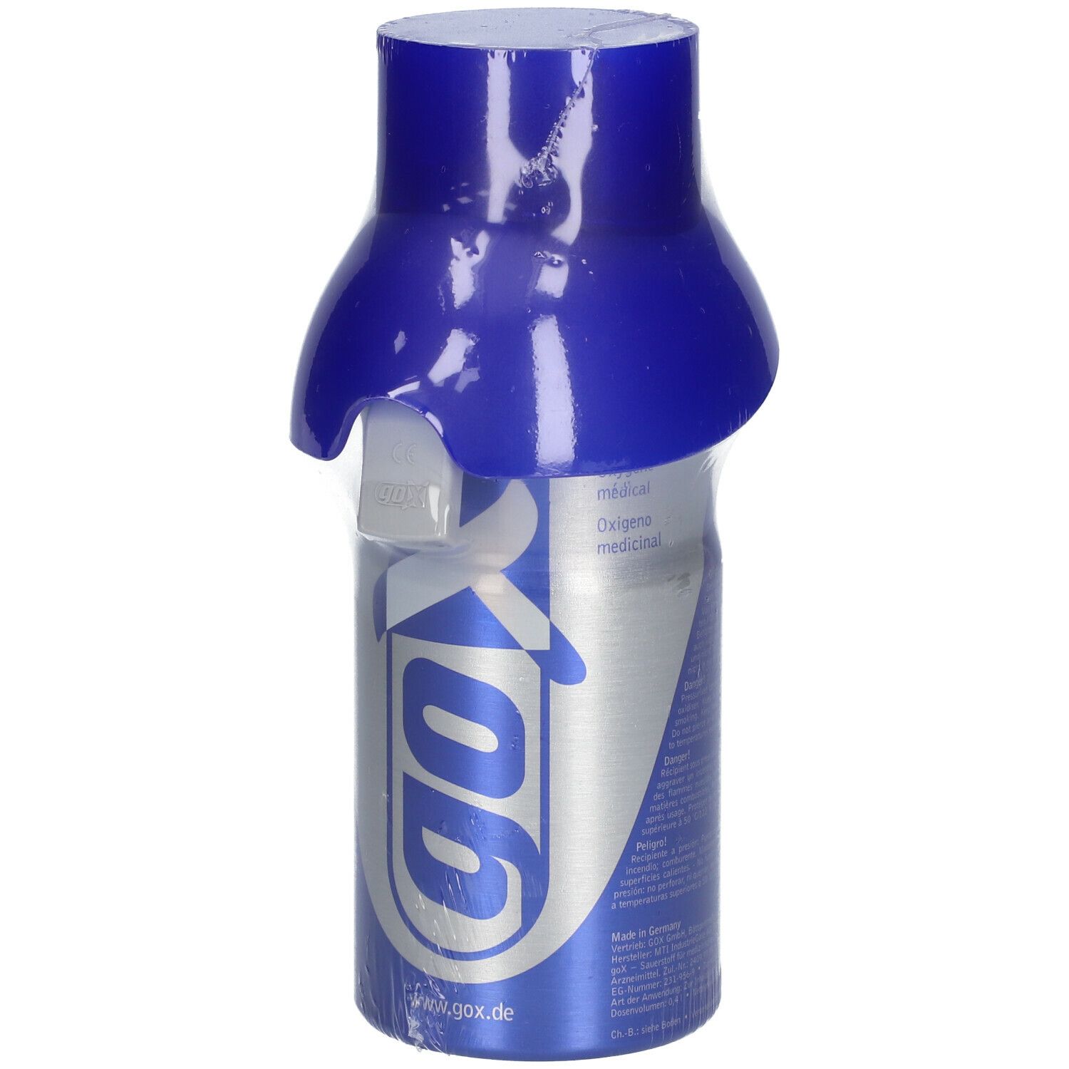 go X® Sauerstoff Inhalationsdose