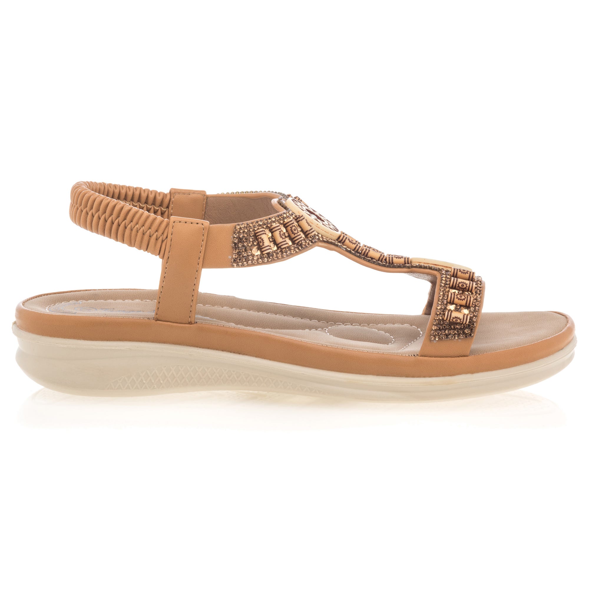 Sandales Femme camel
