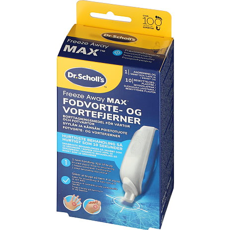 Fodvorte- og vortefjerner