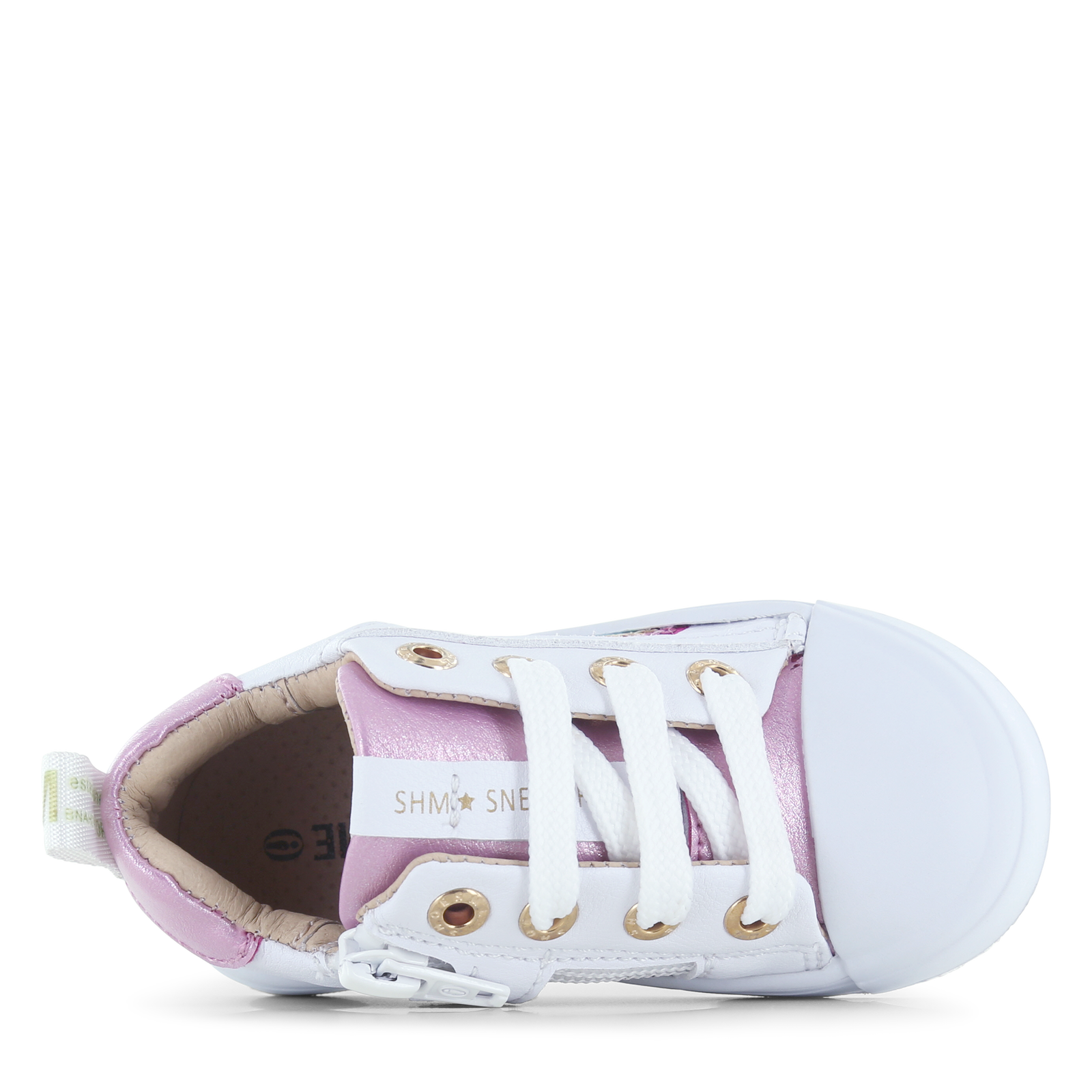 Shoesme weißer Sneaker mit Schmetterling