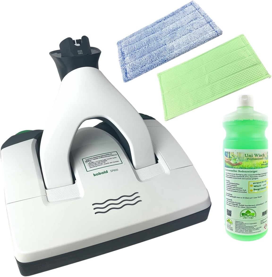 JaTop Saugwischer SP600, SP 600 (Generalüberholt) inkl. Reinigungstücher Set und Universal Reiniger