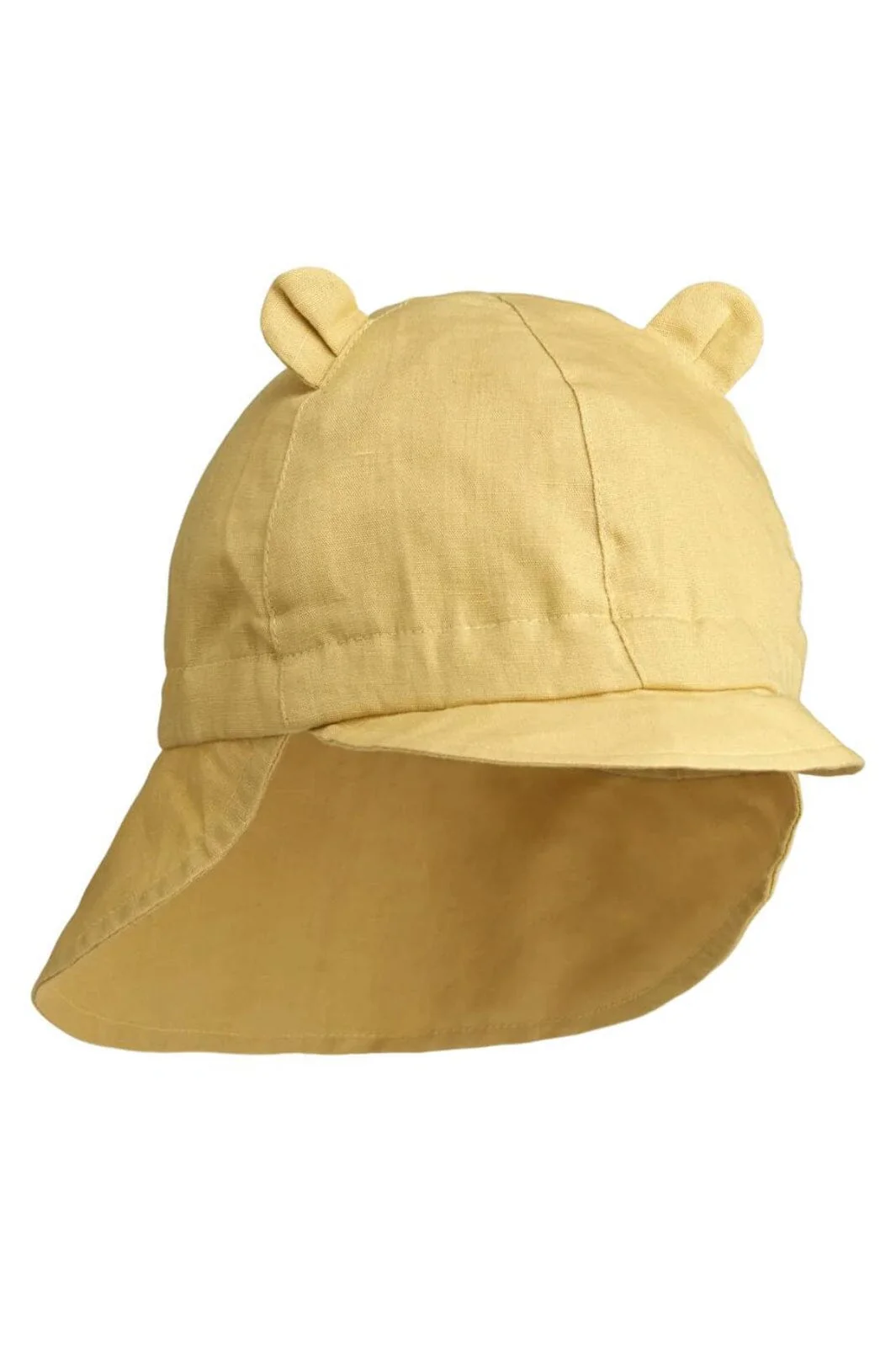 Liewood Gorm Linen Sun Hat With Ears crispy corn