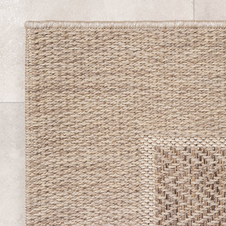 Jute buitenkleed - Fora Edge Naturel | De jute look!