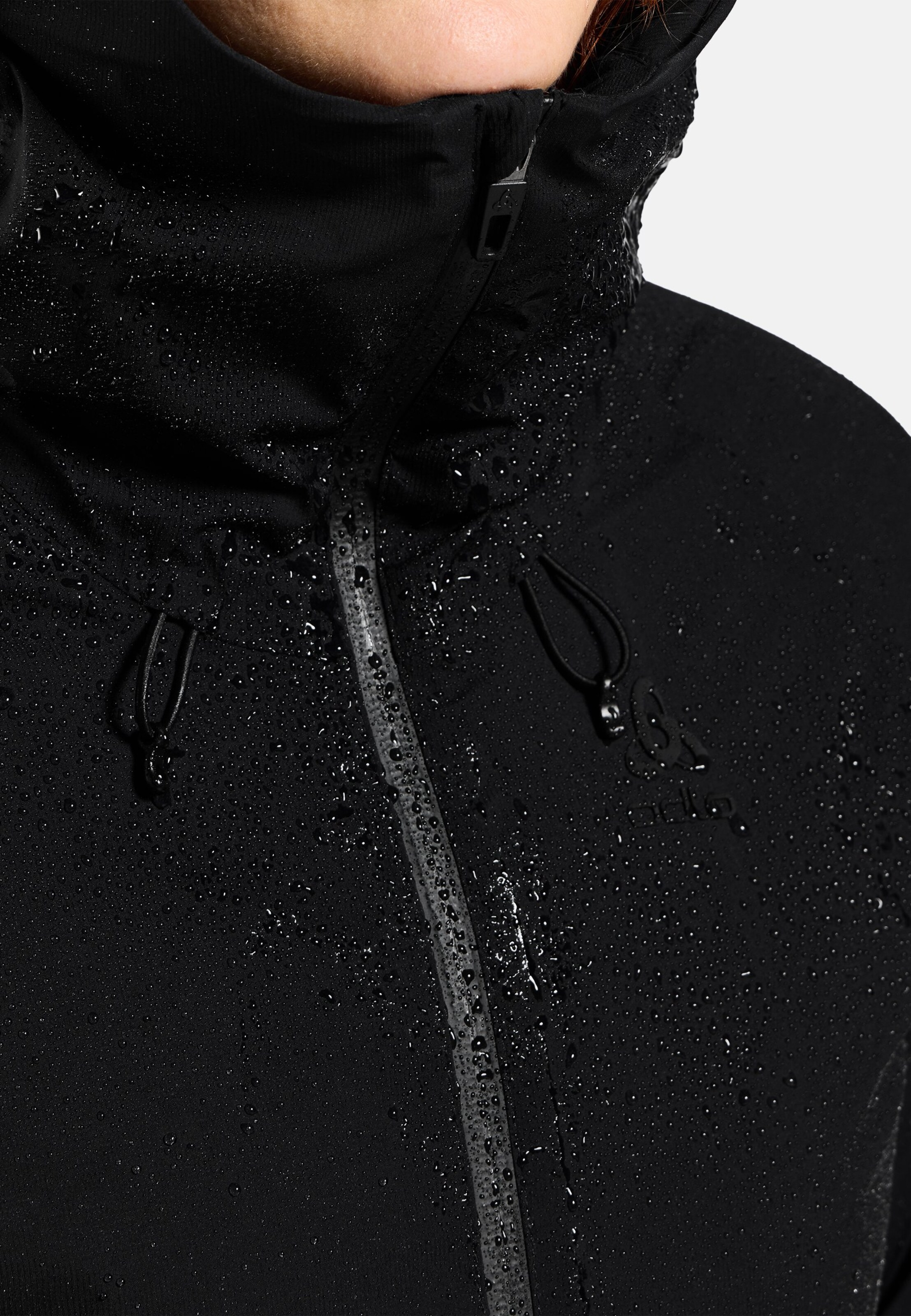 Wasserdichte Ascent S-Thermic Jacke in black