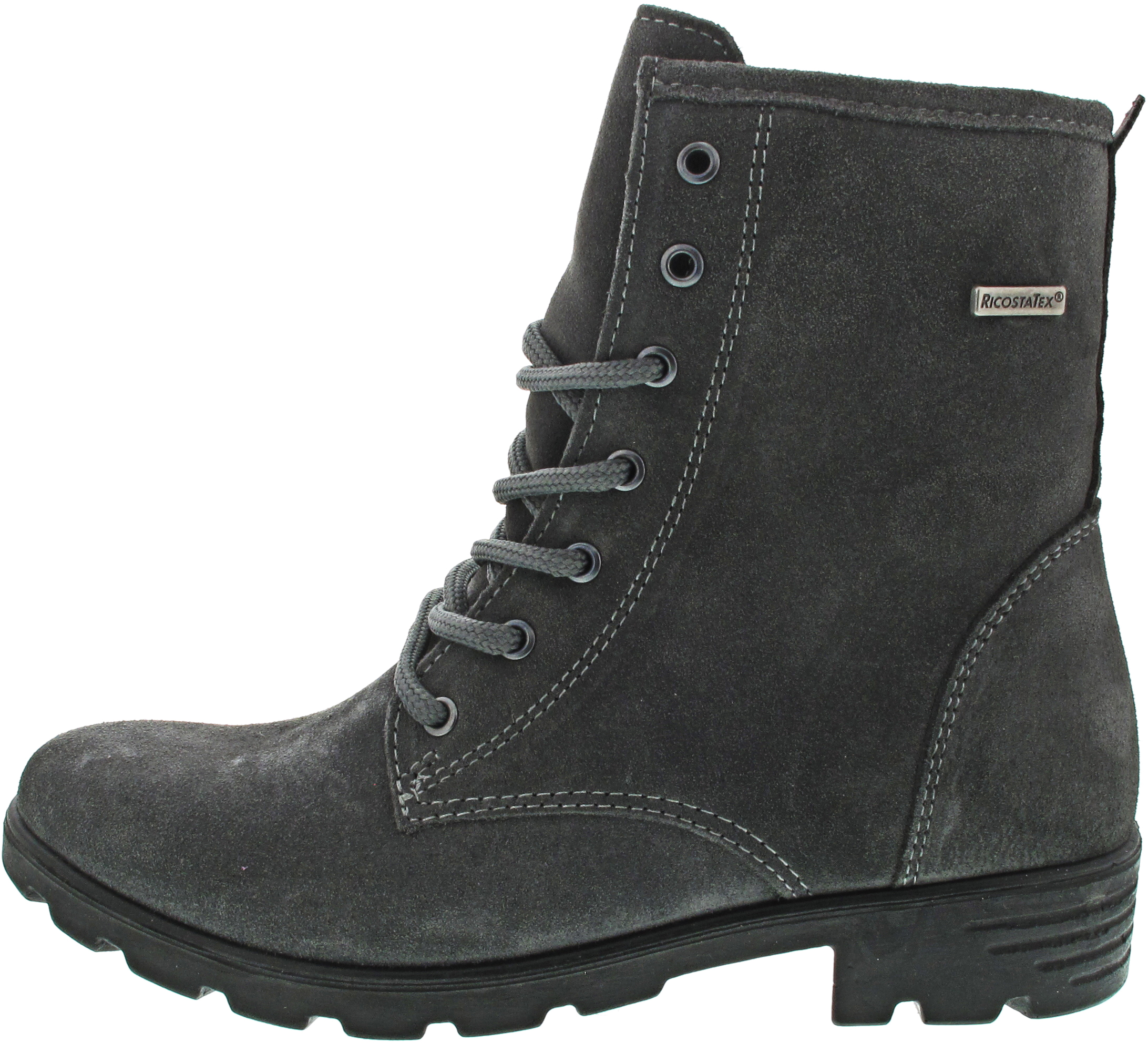 Ricosta Disera Schnürstiefel TEX grau
