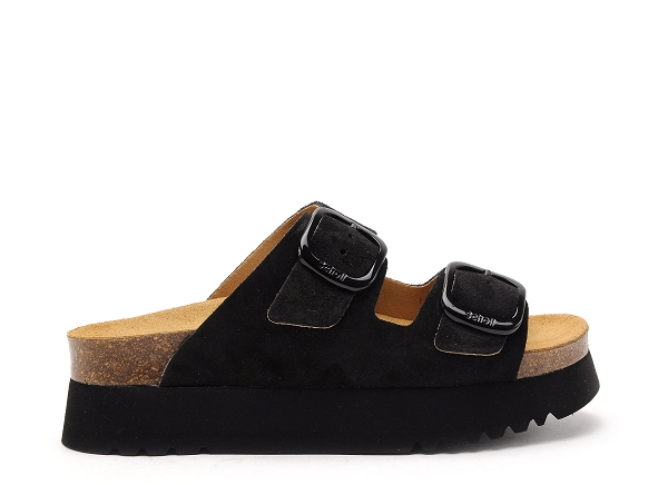 Scholl mules et sabots talons femme lucie 31580 noir