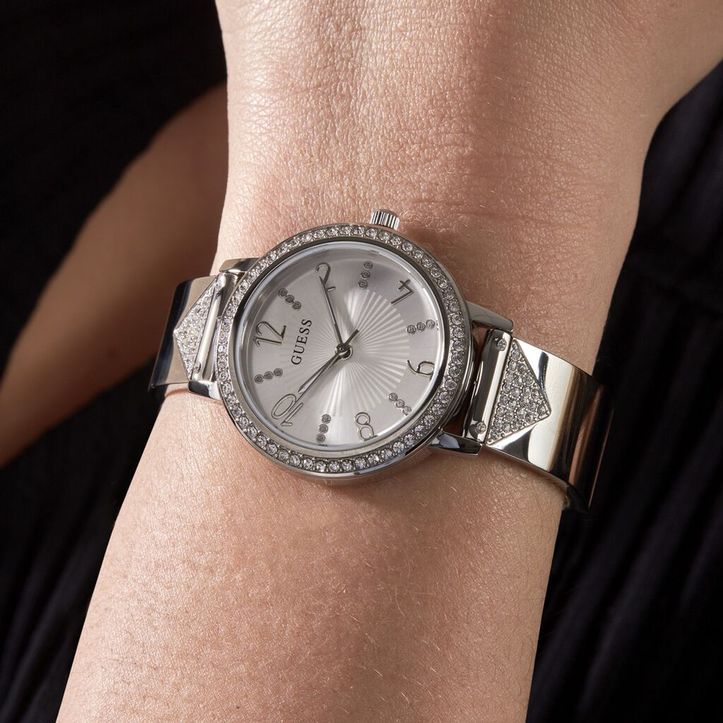 Montre Guess Tri Luxe Argenté