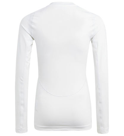 adidas Performance Bluse - TF LS Tee Y - Weiß