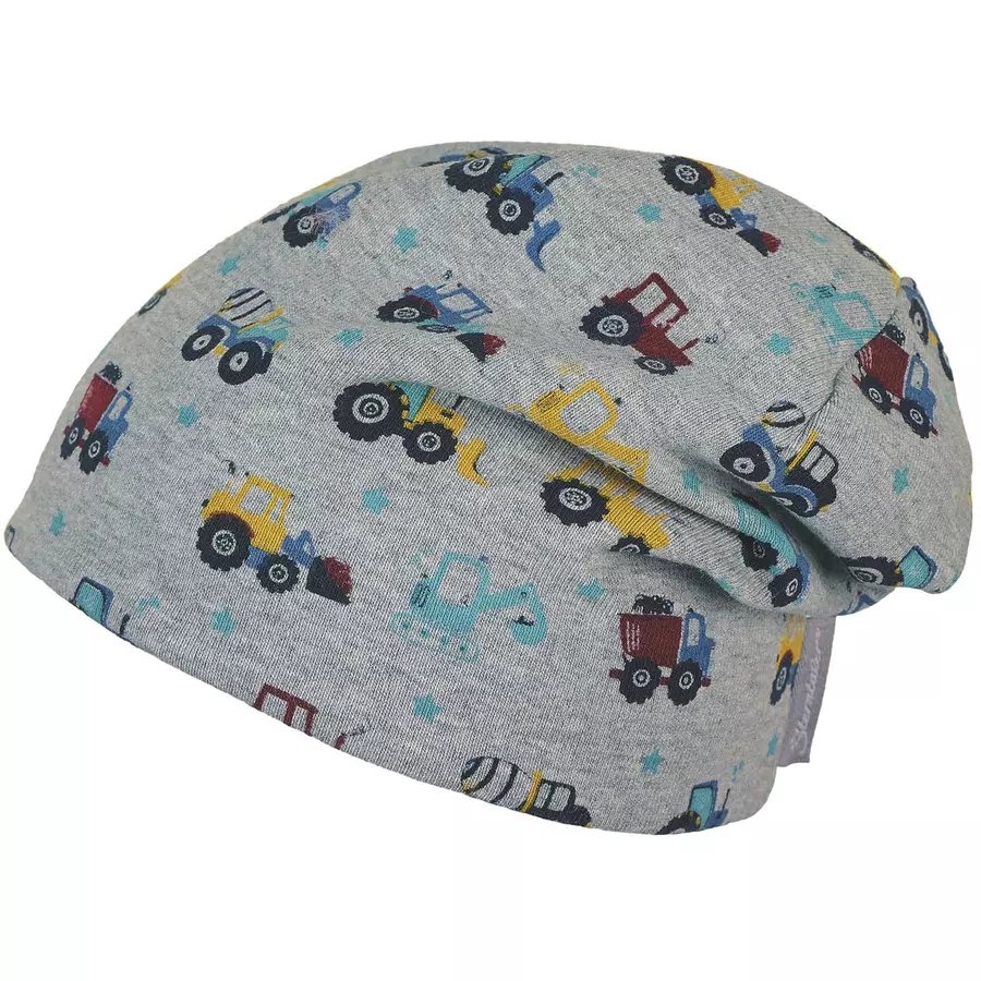Sterntaler Slouch-Beanie silber