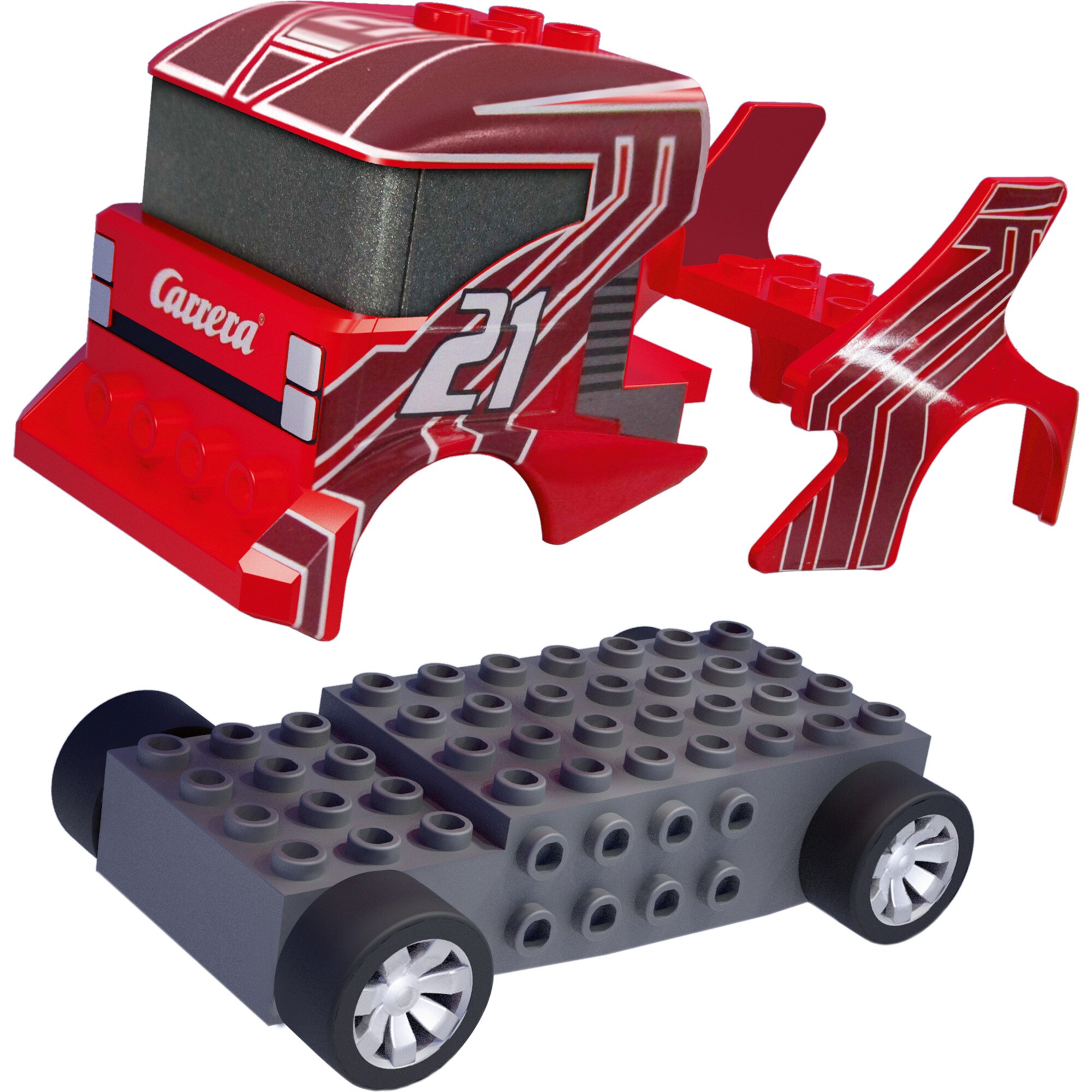 Carrera Rennbahn GO!!! Build 'n Race - Racing Set 3.6