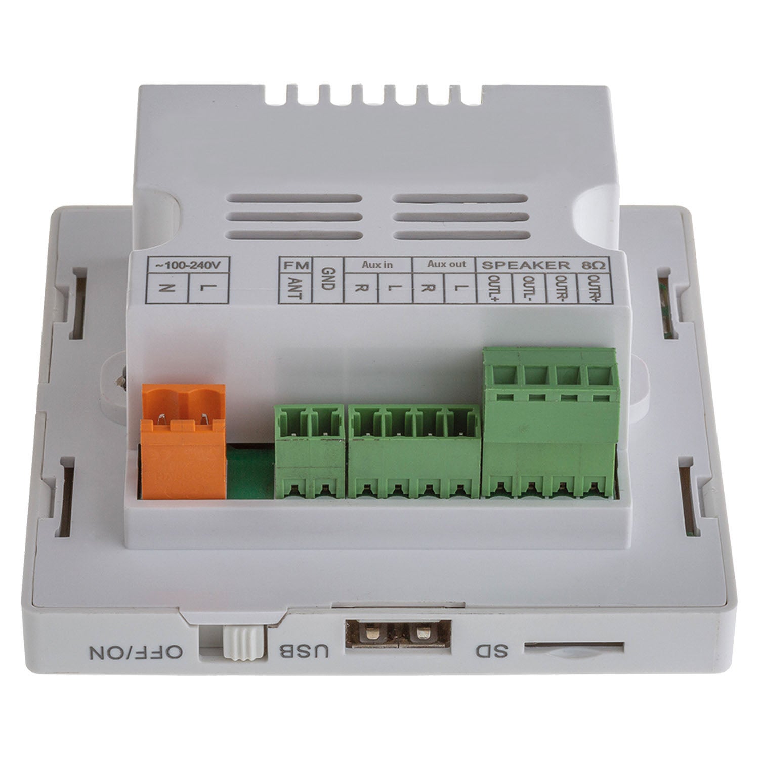 Audiophony WALLKIT WALLAMPmedia + twee plafondluidsprekers 2x 10 watt