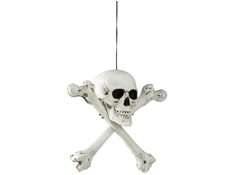 Dekomat AG Aufhänger Totenkopf 1 Stück Totenkopf zum Hängen