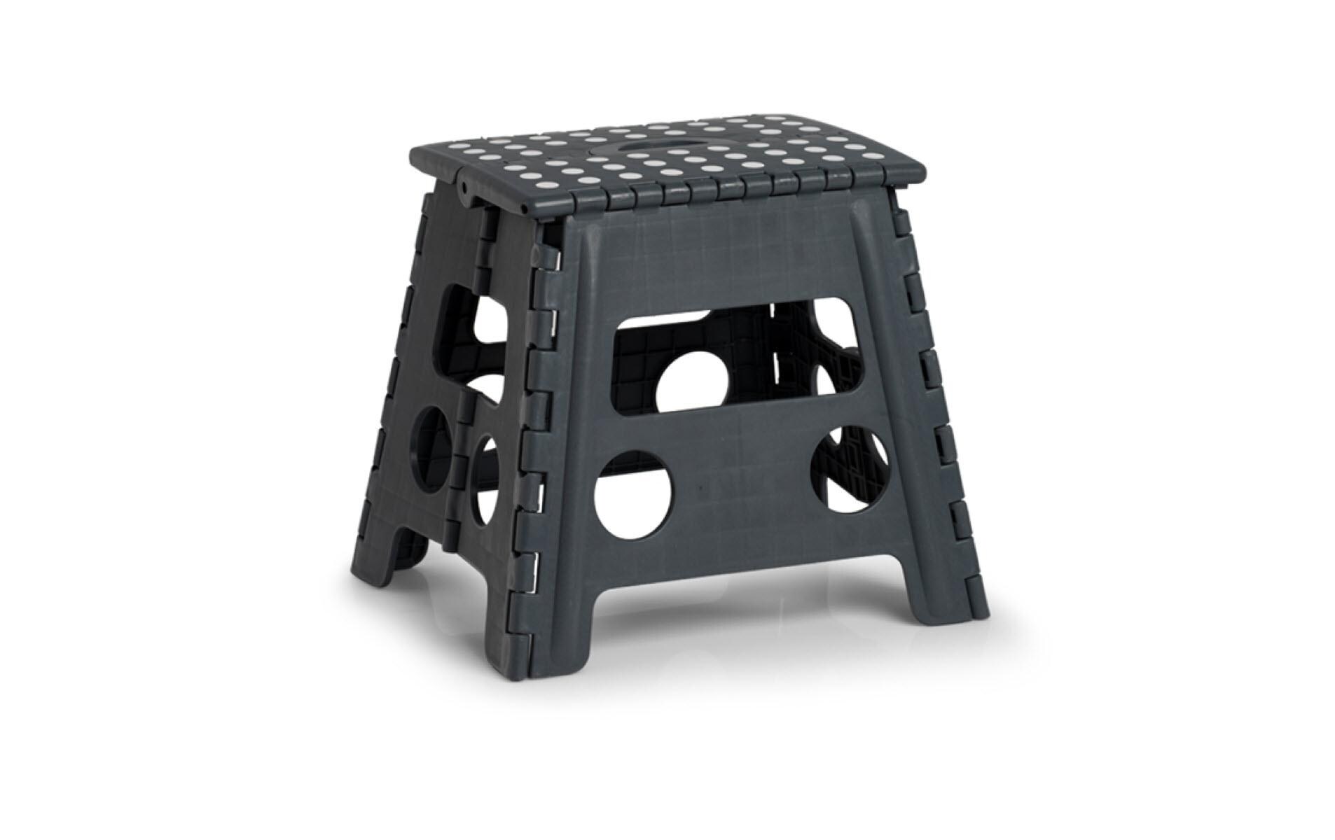 Klapphocker 37 x 30 x 32 cm, AnthrazitHocker