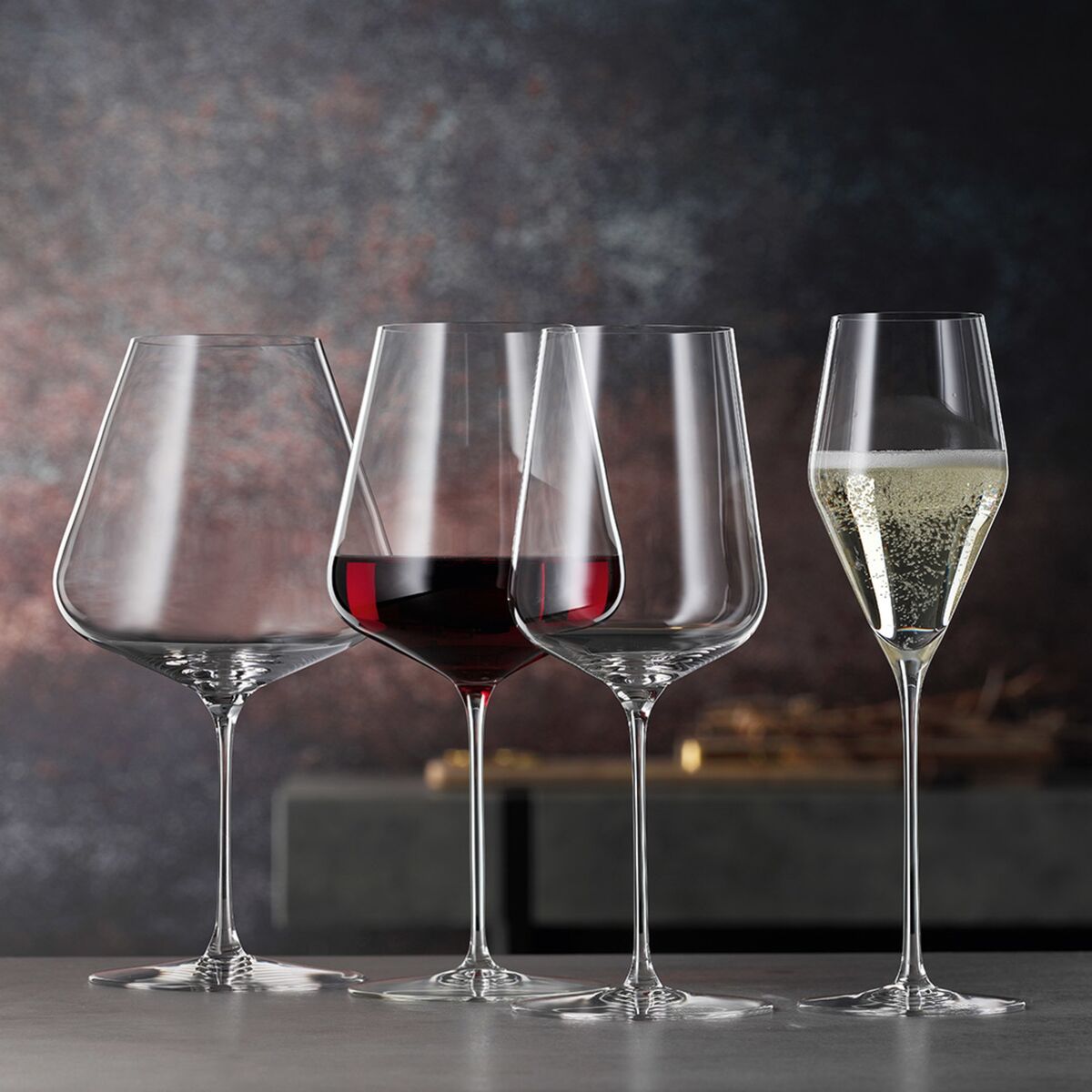 Definition vinglass Burgundy 96 cl, 2 stk