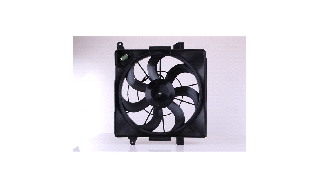 Ventilator, motorkøling